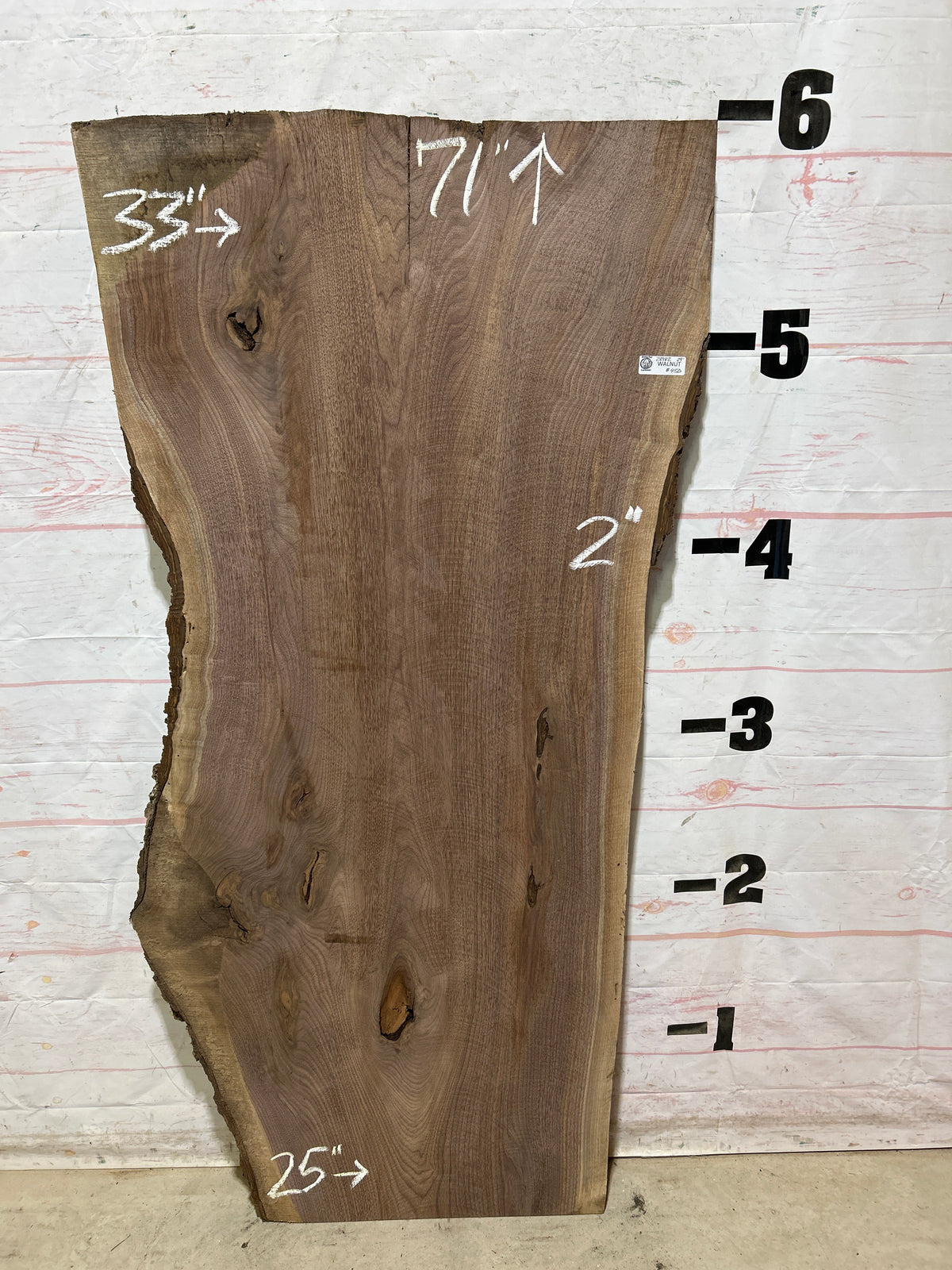 Live Edge Walnut Sku#28982N-29