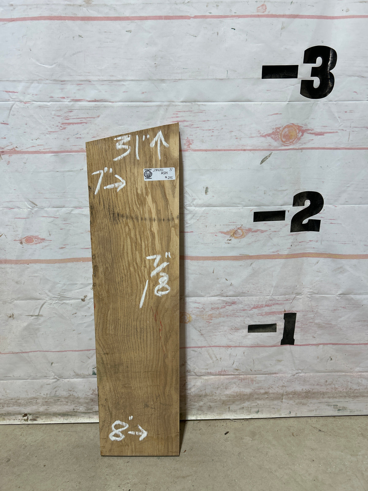Live Edge Ash Sku#28820M-3