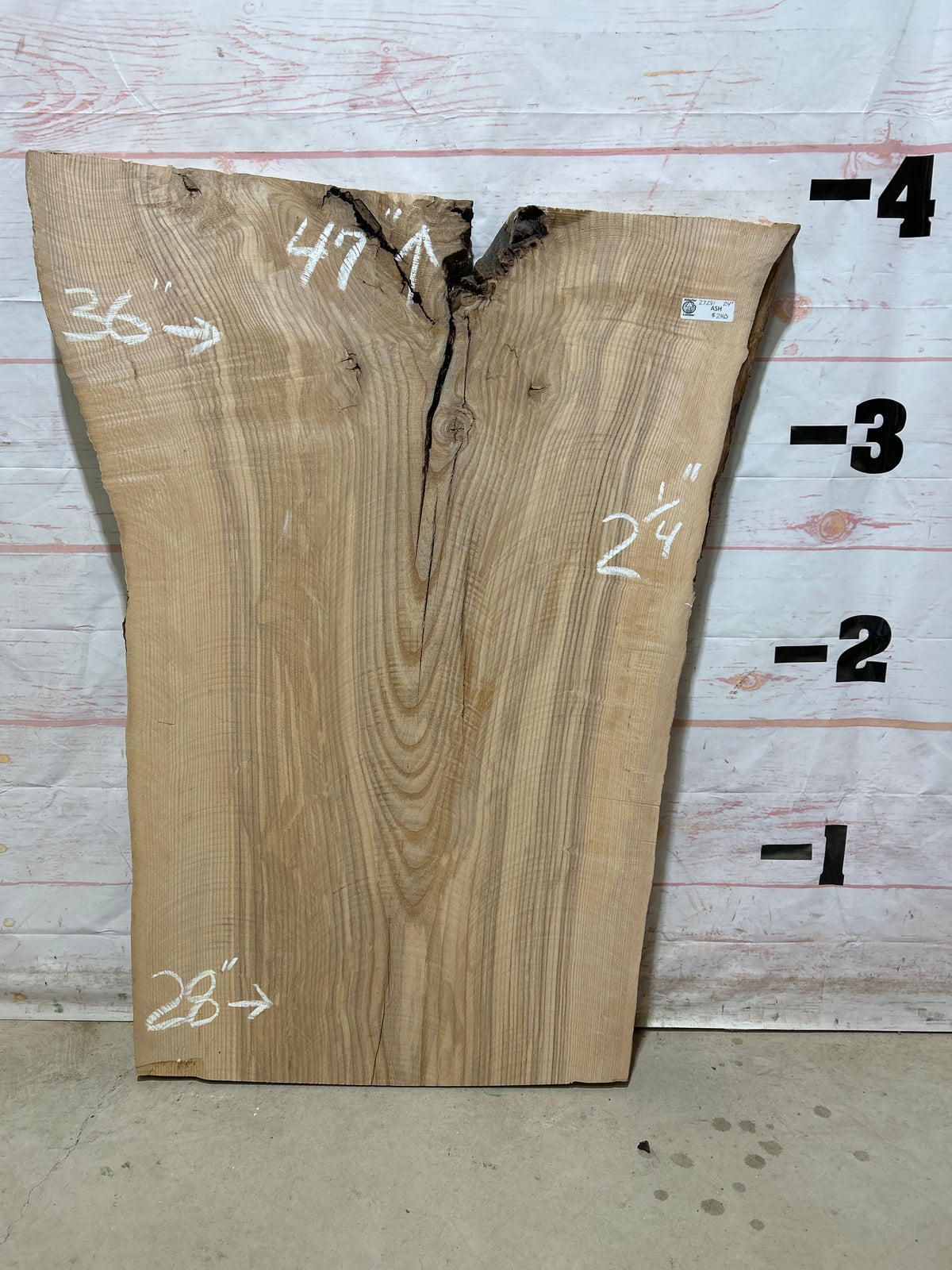 Live Edge Ash Sku#27281-24