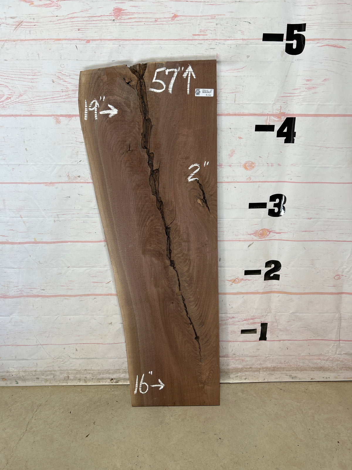 Live Edge Walnut Sku#28864C-14