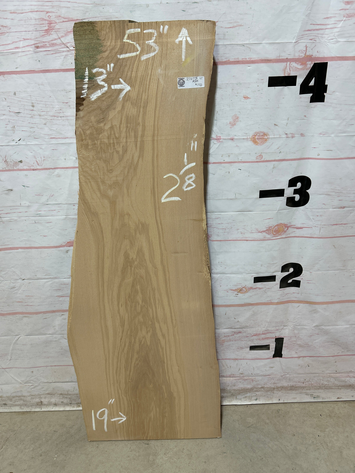 Live Edge Ash Sku#27275M-12