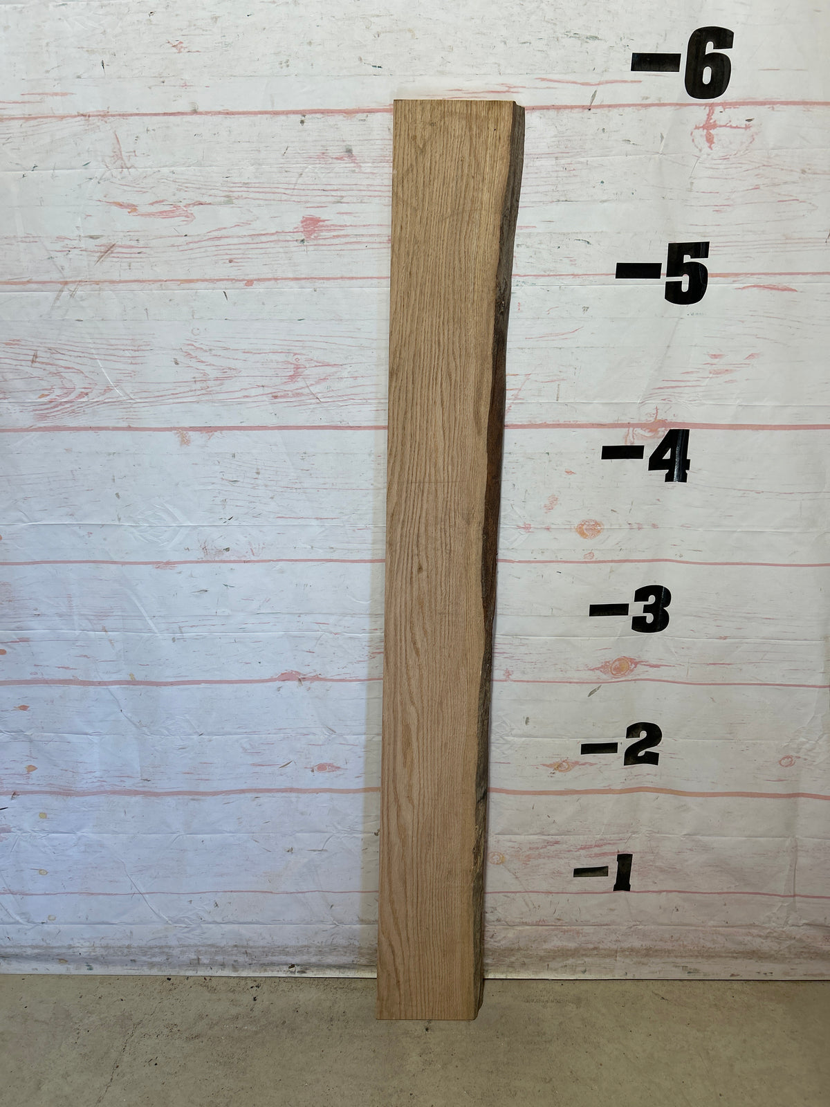 Live Edge Red Oak Sku#28784-9