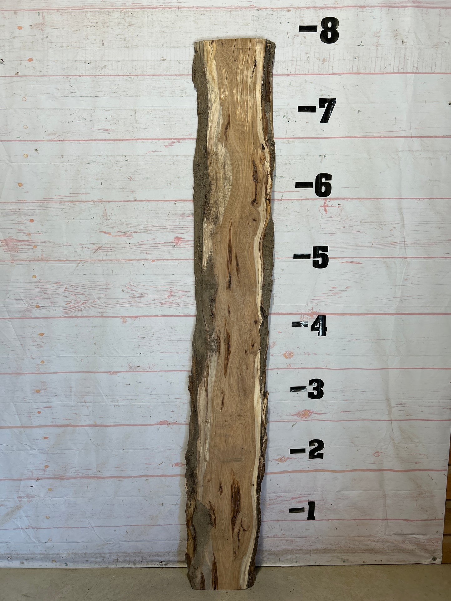 Live Edge Hickory Sku#28610-13