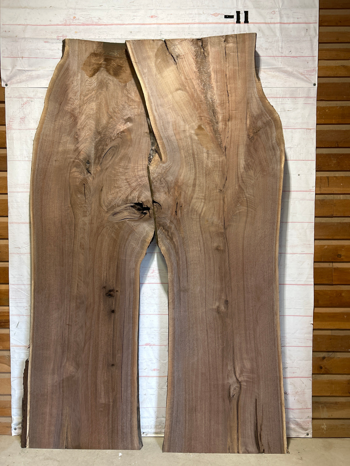 Live Edge Walnut Set Sku#29039-156