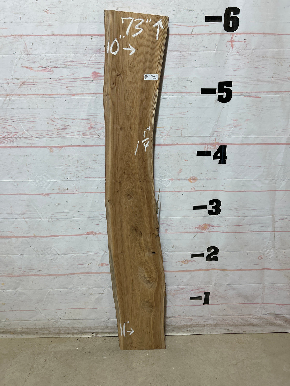 Live Edge Elm Sku#28934M-7