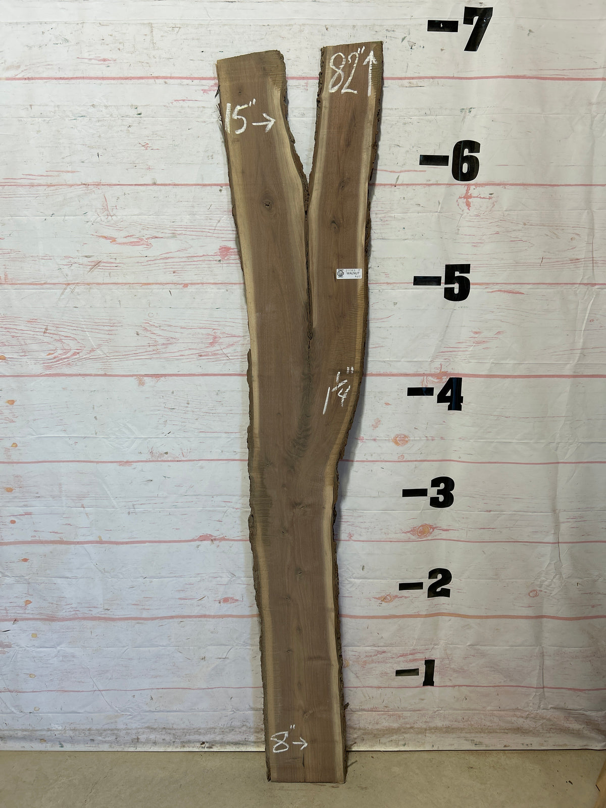 Live Edge Walnut Sku#27783M-9
