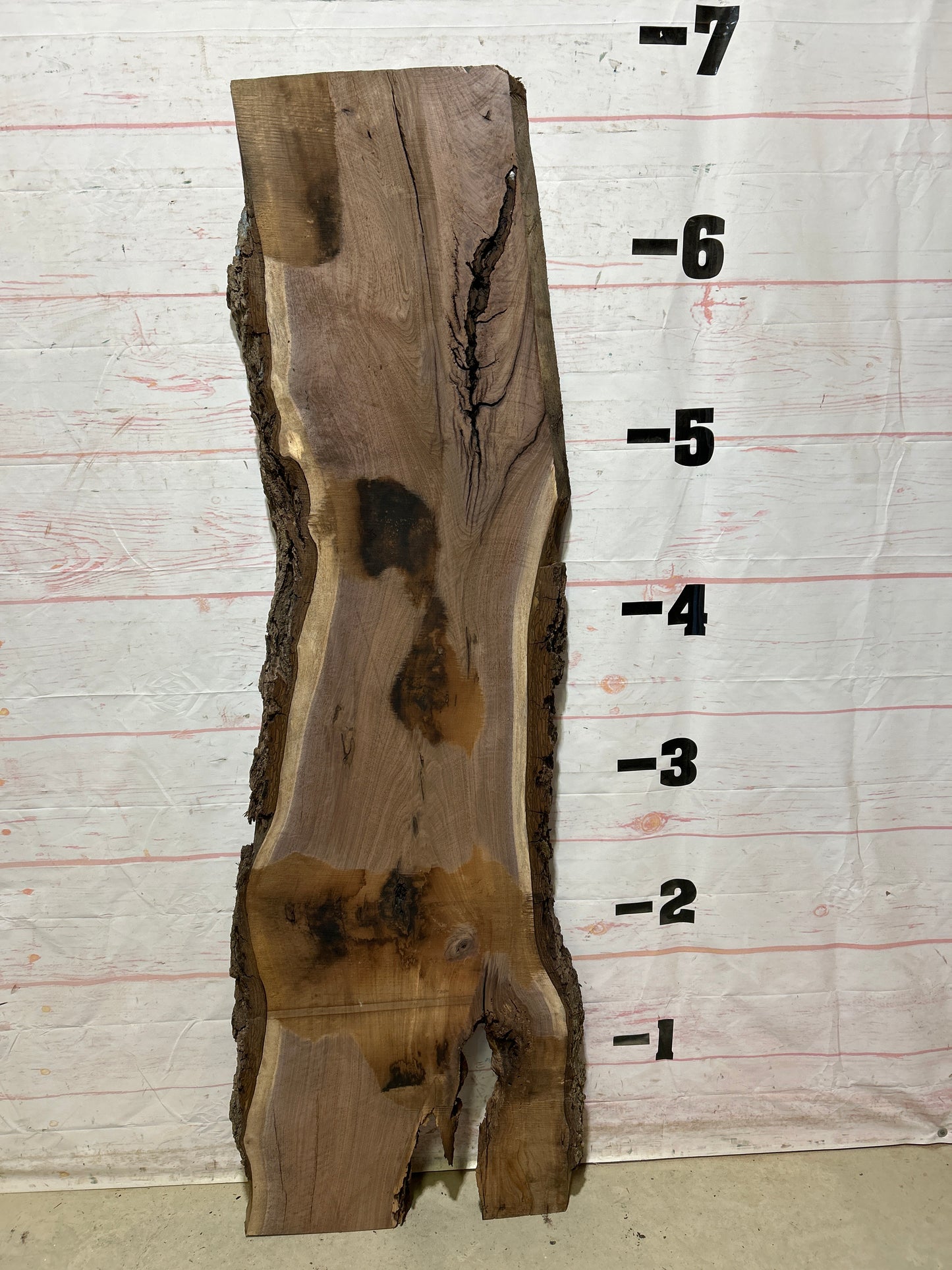 Live Edge Walnut Sku#27335K-25