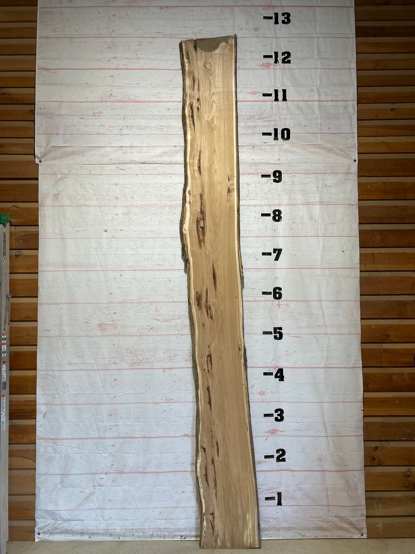 Live Edge Hickory Sku#28598-25