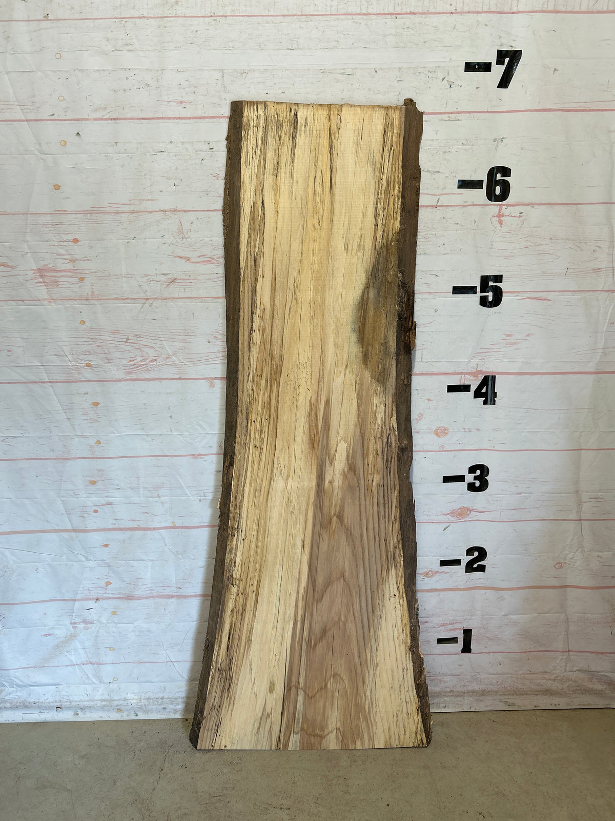 Live Edge Red Oak Sku#28782-22