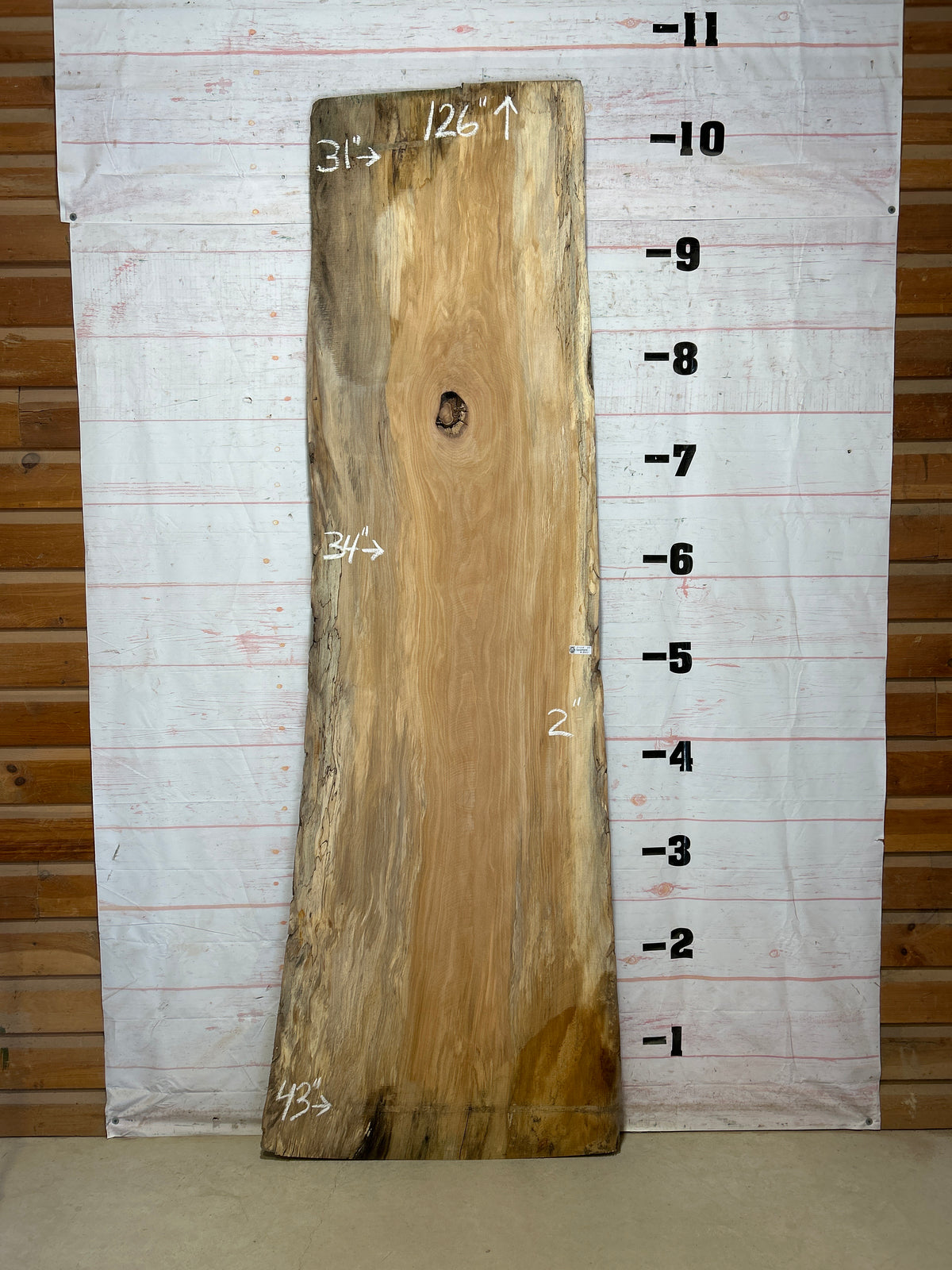 Live Edge Sycamore Sku#27448-65
