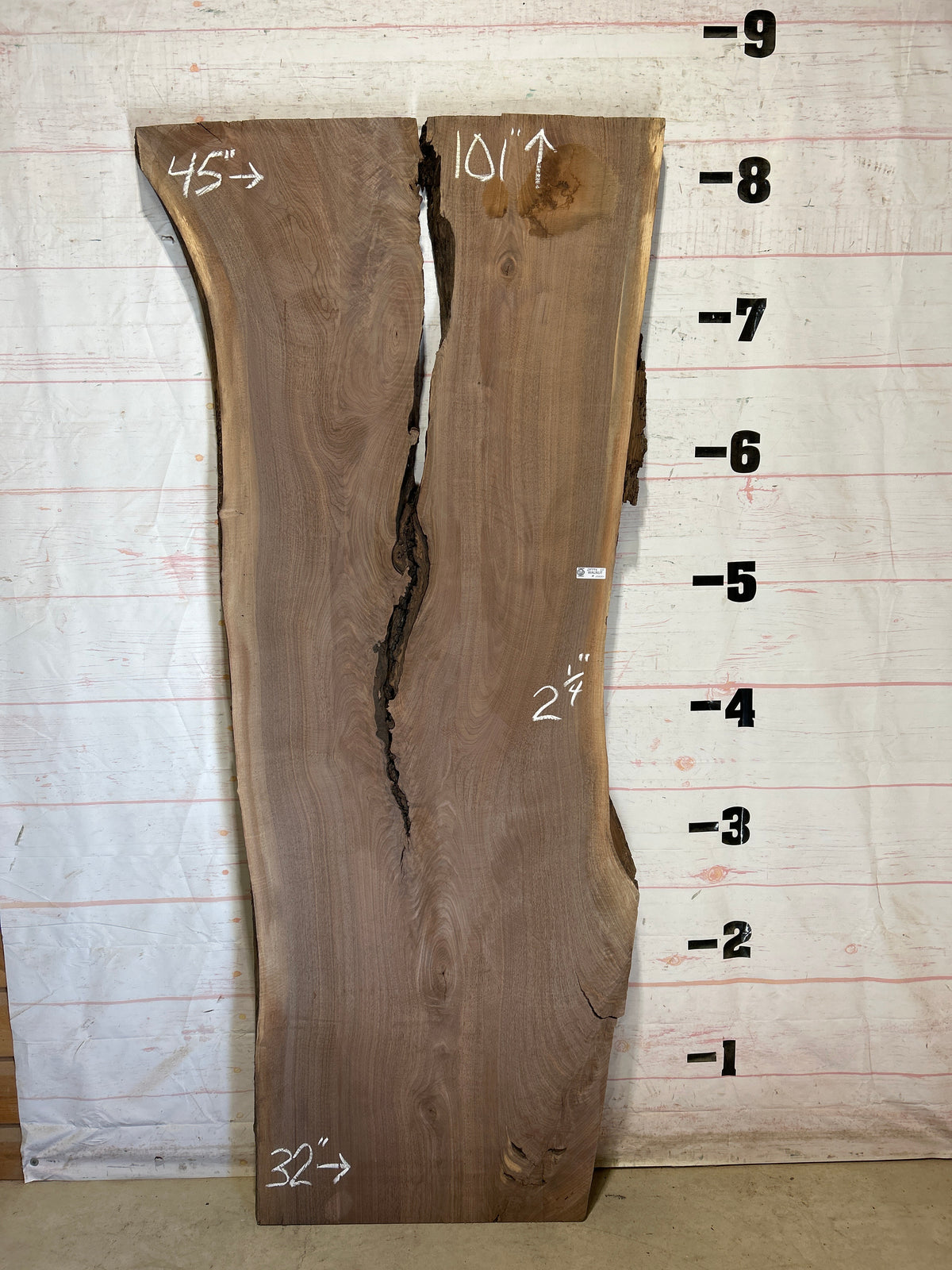 Live Edge Walnut Sku#28994-62