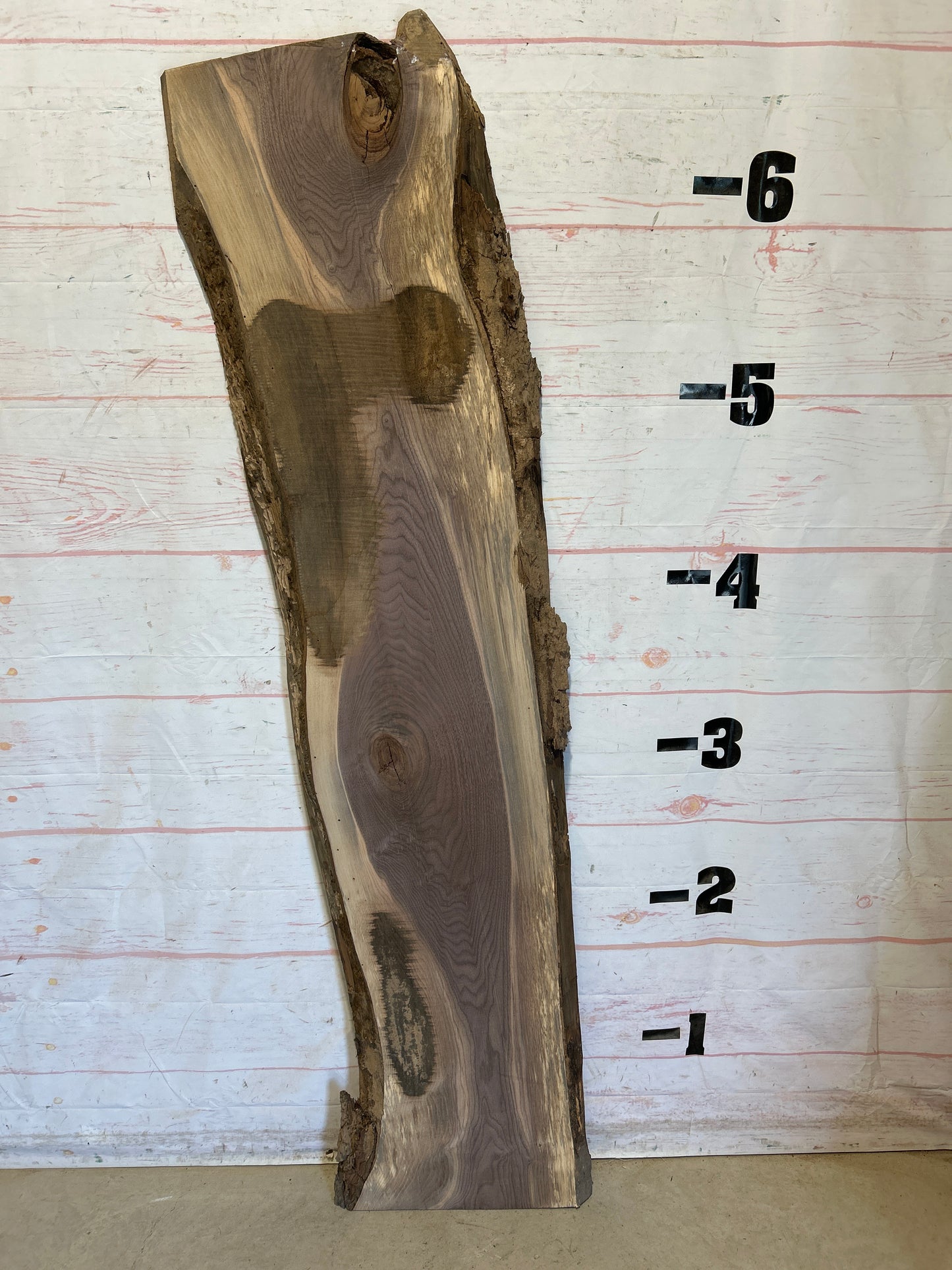 Live Edge Walnut Sku#28392F-15