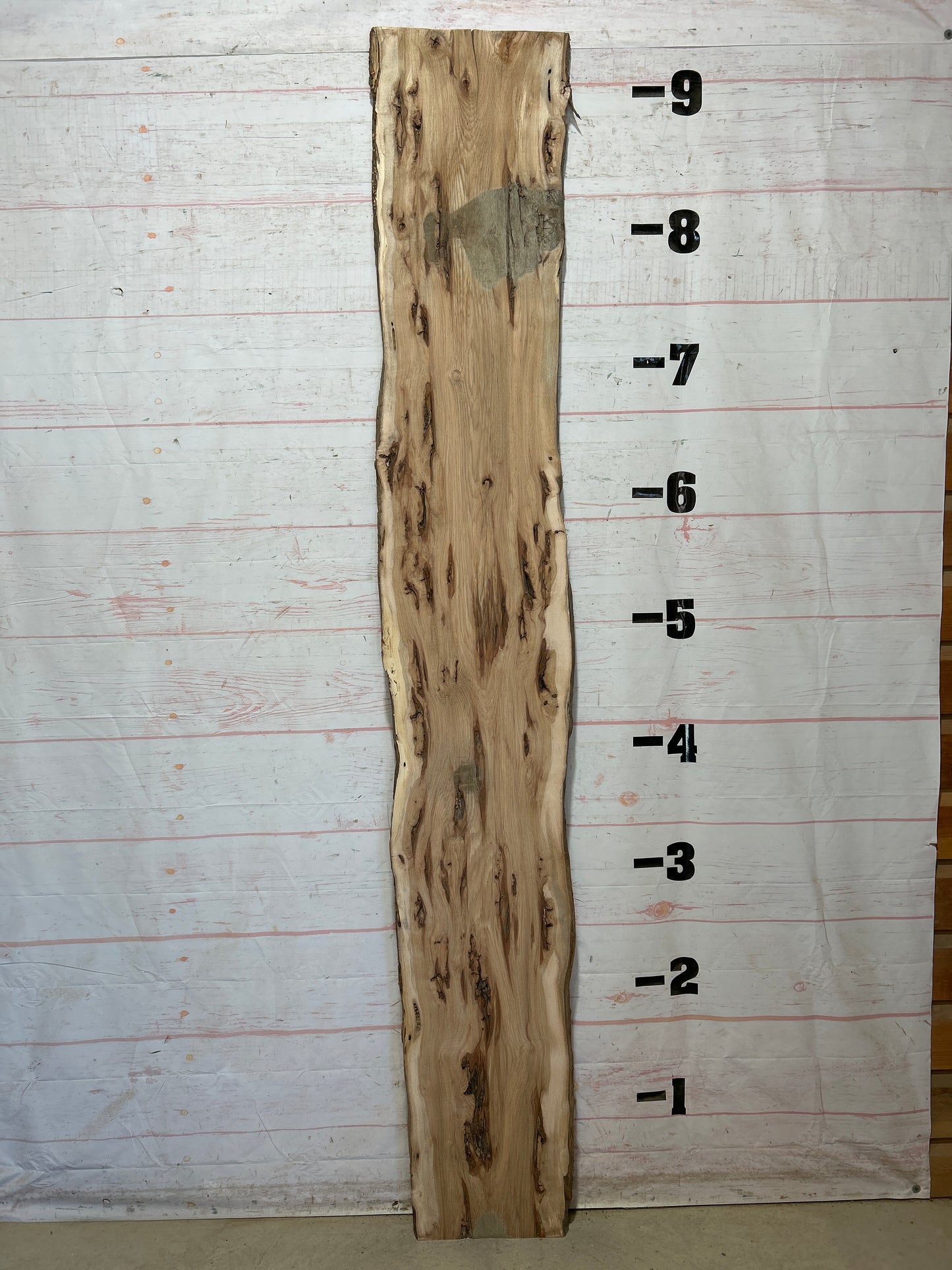 Live Edge Hickory Sku#28237-13