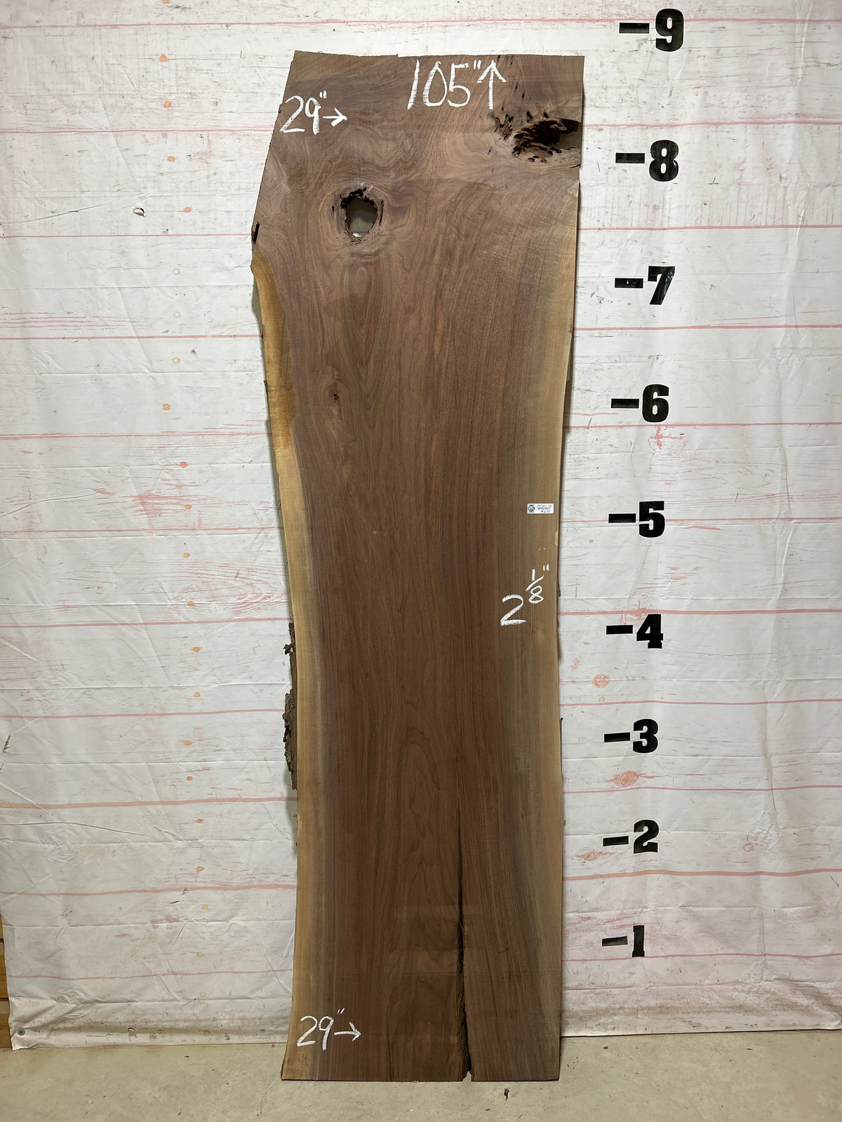 Live Edge Walnut Sku#28301J-45