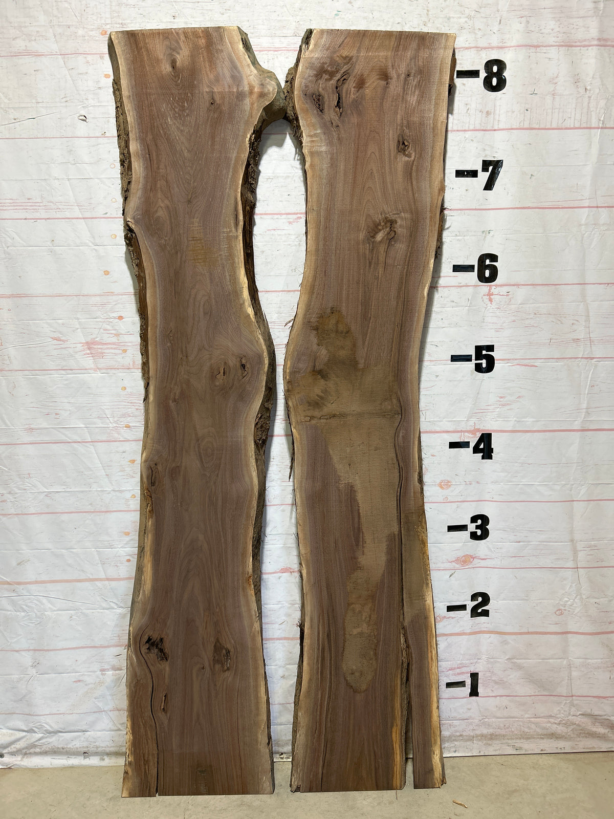 Live Edge Walnut Set Sku#28929K-54