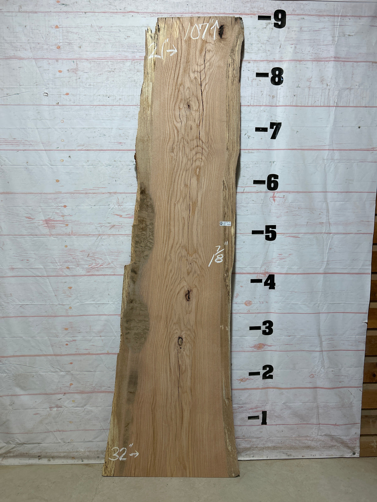 Live Edge Red Oak Sku#27532-40