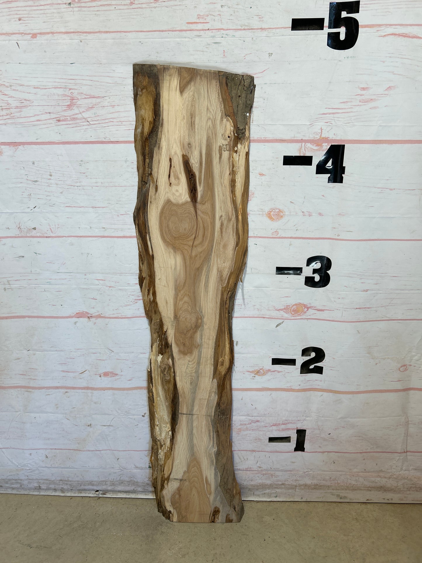 Live Edge Hickory Sku#28611M-6