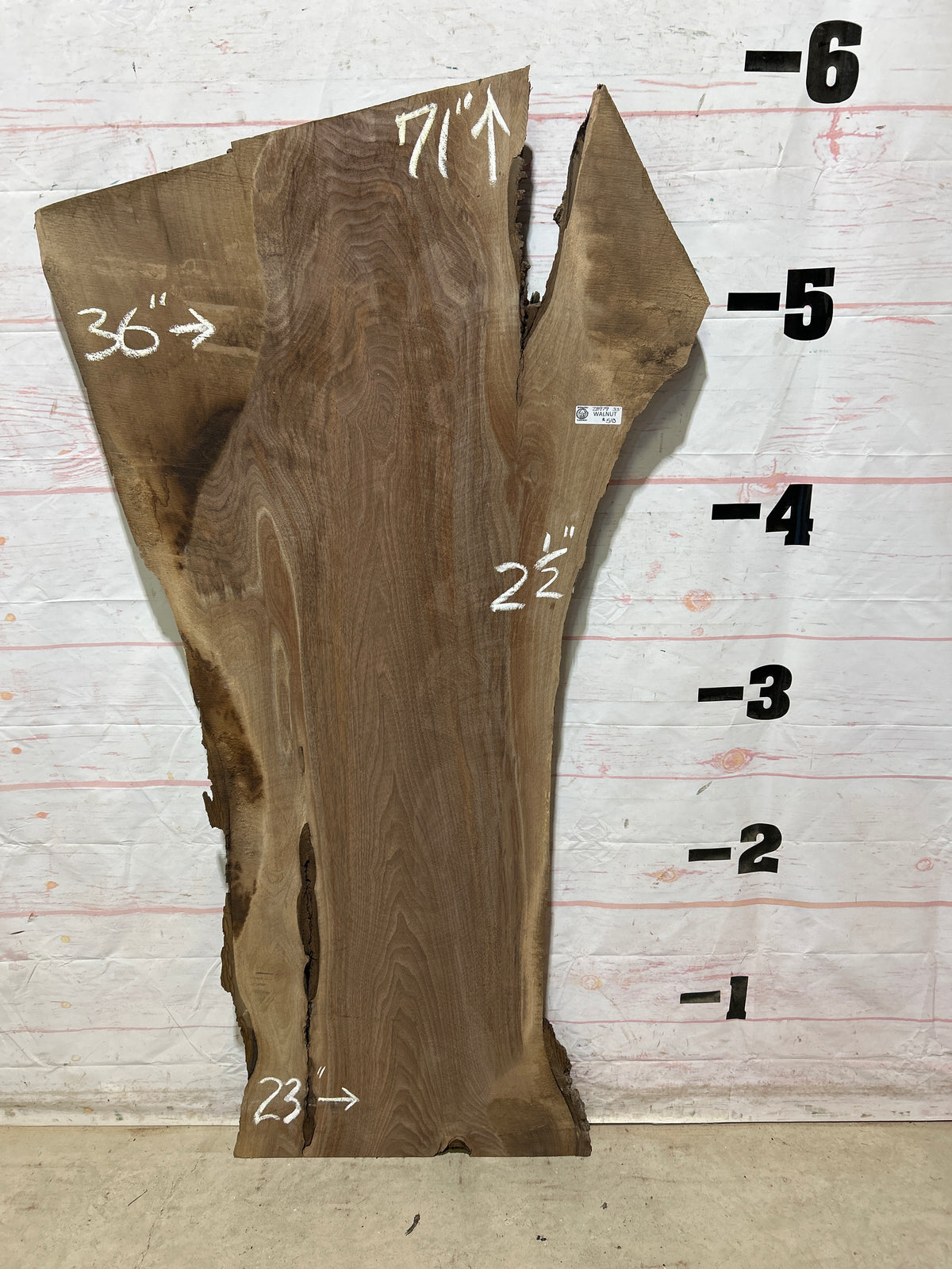 Live Edge Walnut Sku#28979N-33