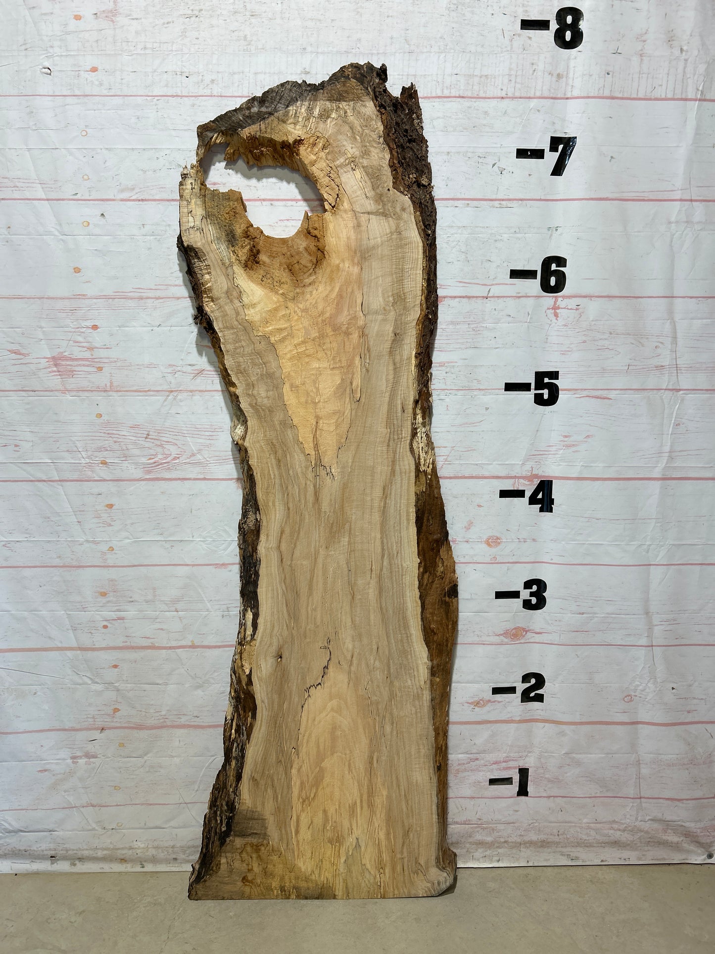 Live Edge Maple Sku#27382B-32