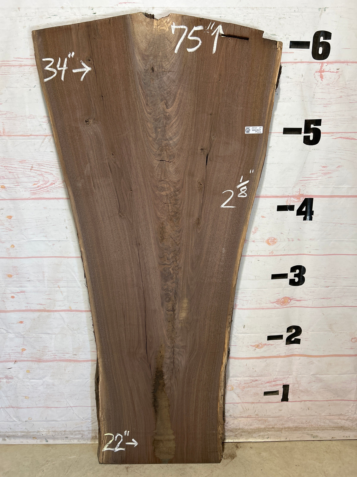 Live Edge Walnut Sku#28421N-29
