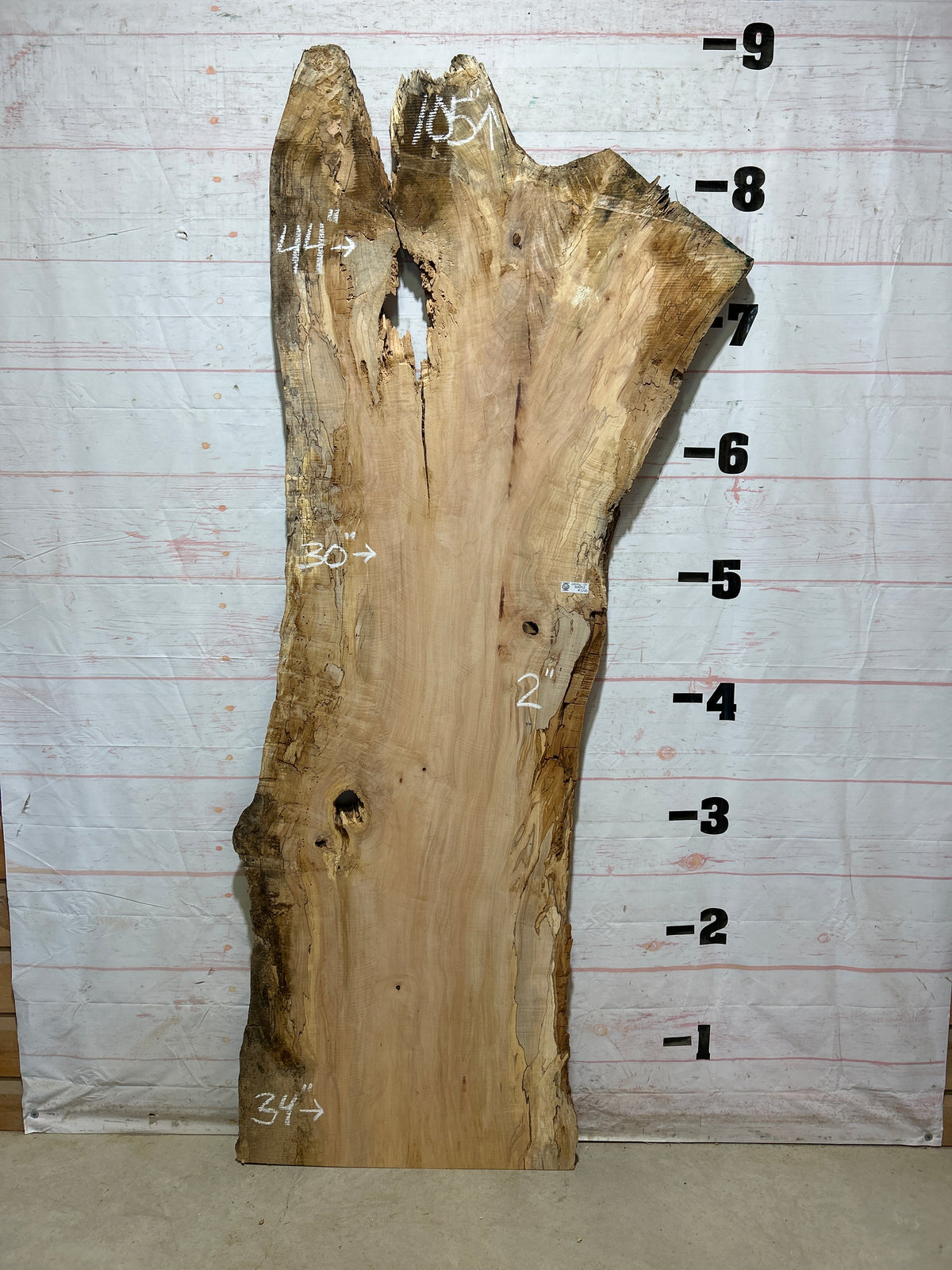 Live Edge Maple Sku#28096B-54