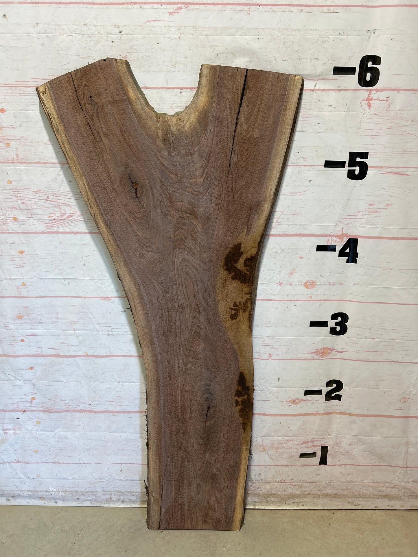 Live Edge Walnut Sku#27661A-25