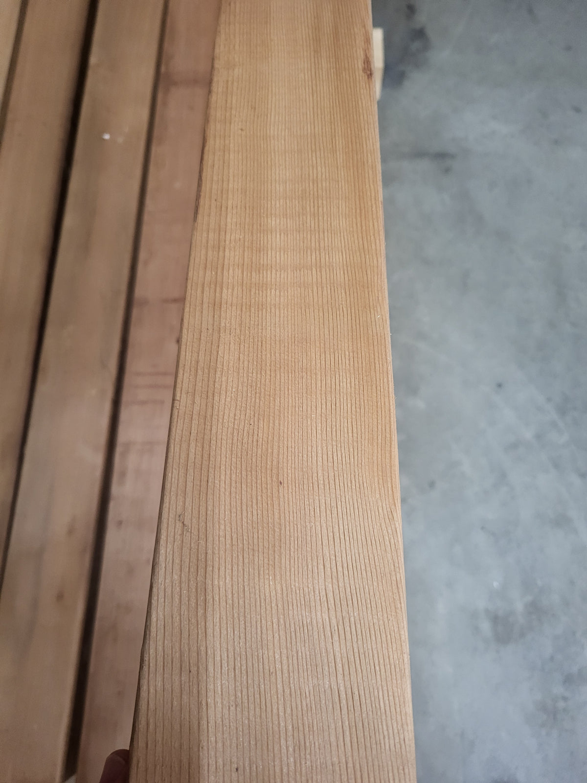 Clear Western Red Cedar Decking Lumber