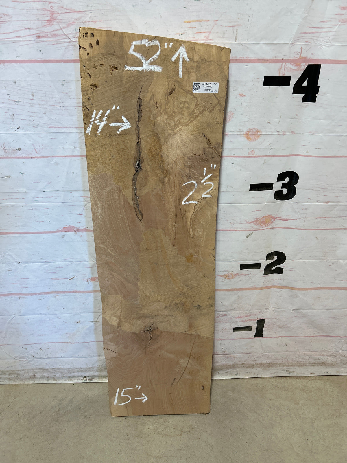 Turning Stock Soft Maple Sku#29027M-14