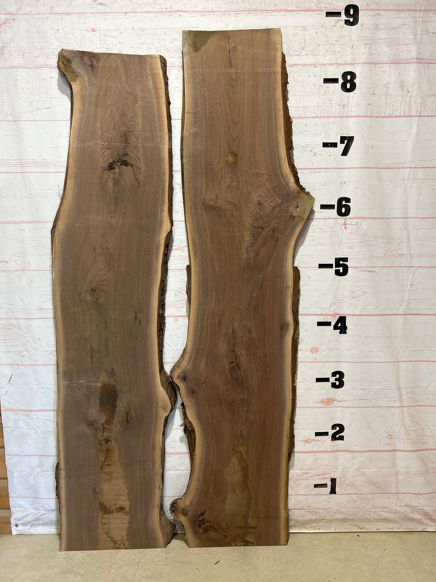 Live Edge Walnut Set Sku#27868K-64