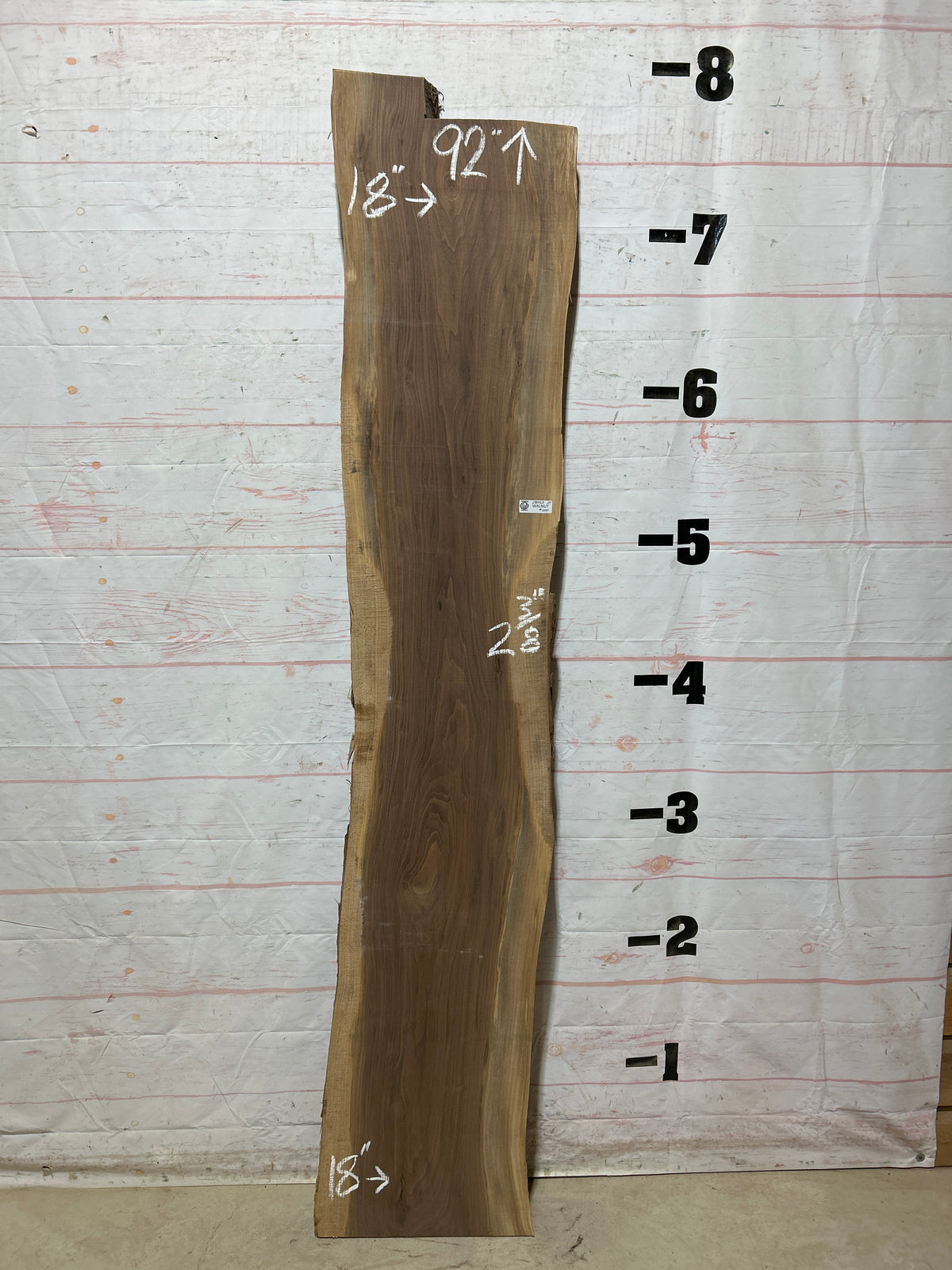 Live Edge Walnut Sku#28953A-29