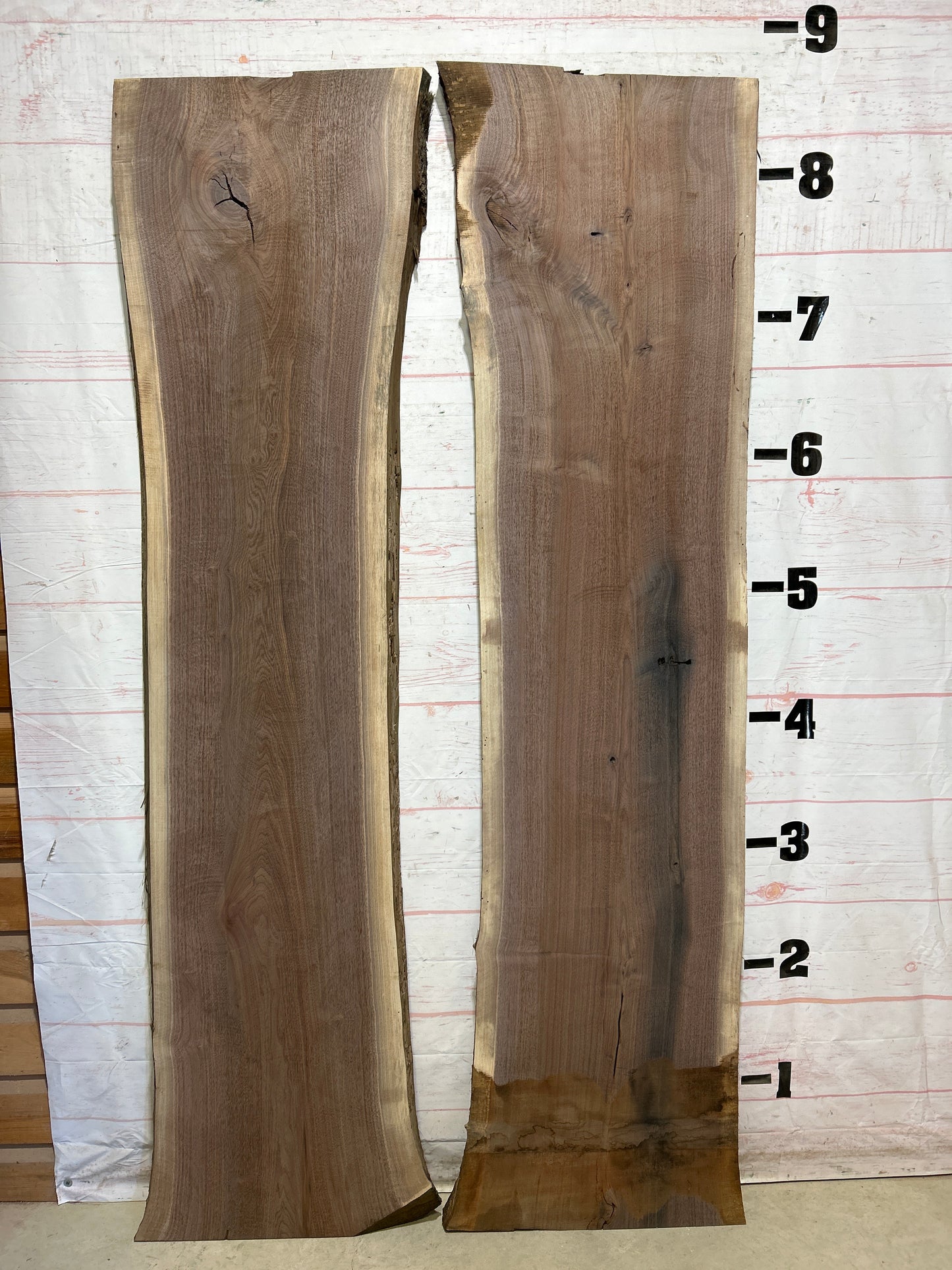 Live Edge Walnut Set Sku#27348K-74