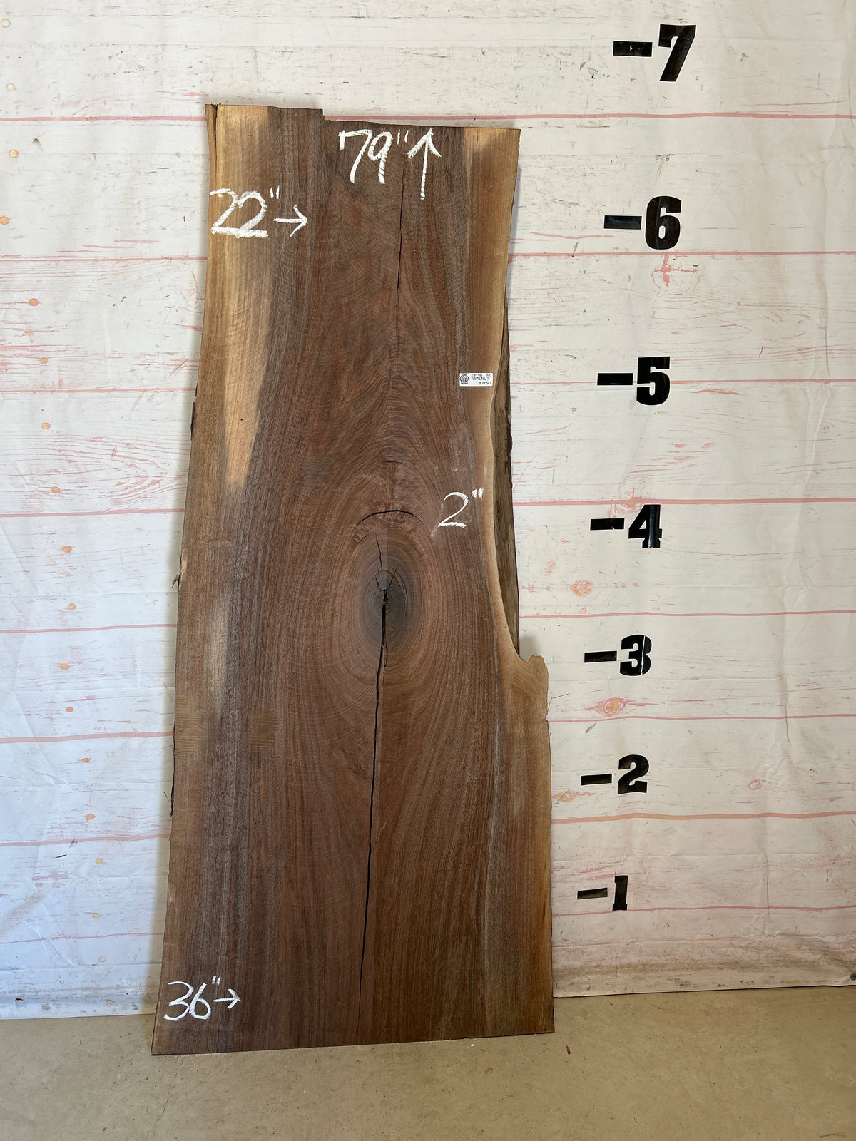 Live Edge Walnut Sku#28918-32