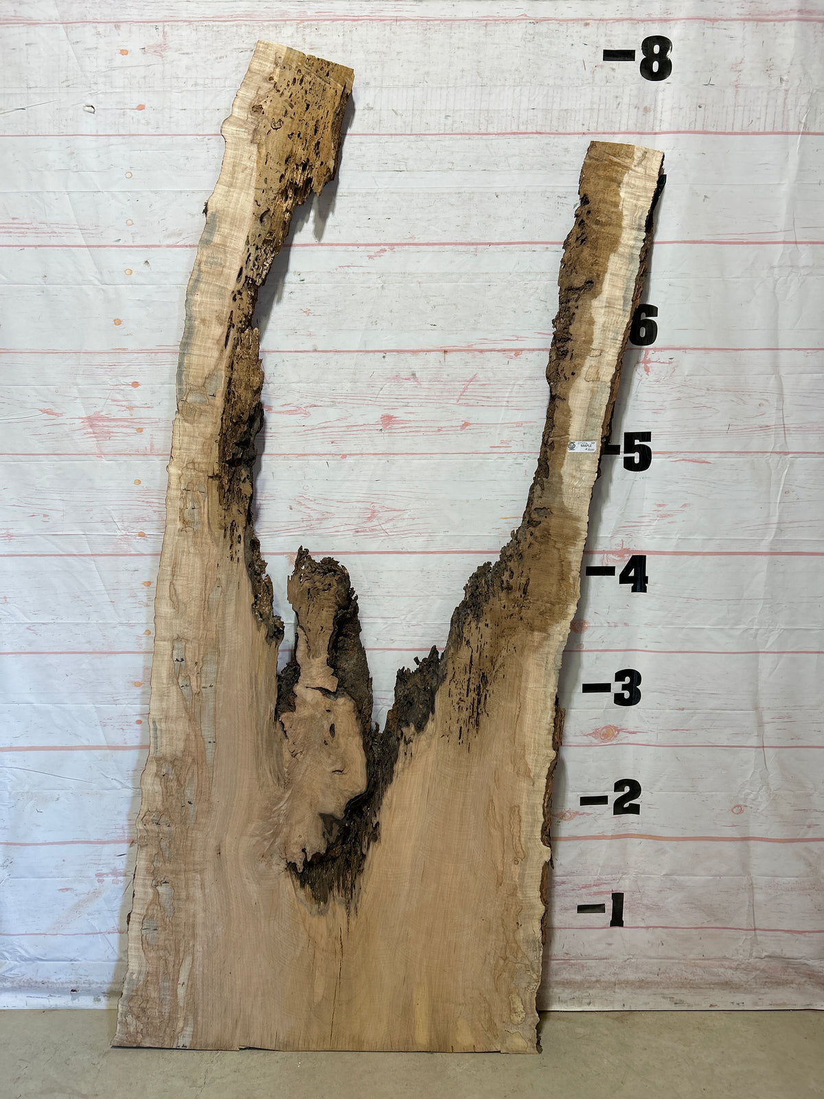 Live Edge Ambrosia Maple Sku#27256B-40