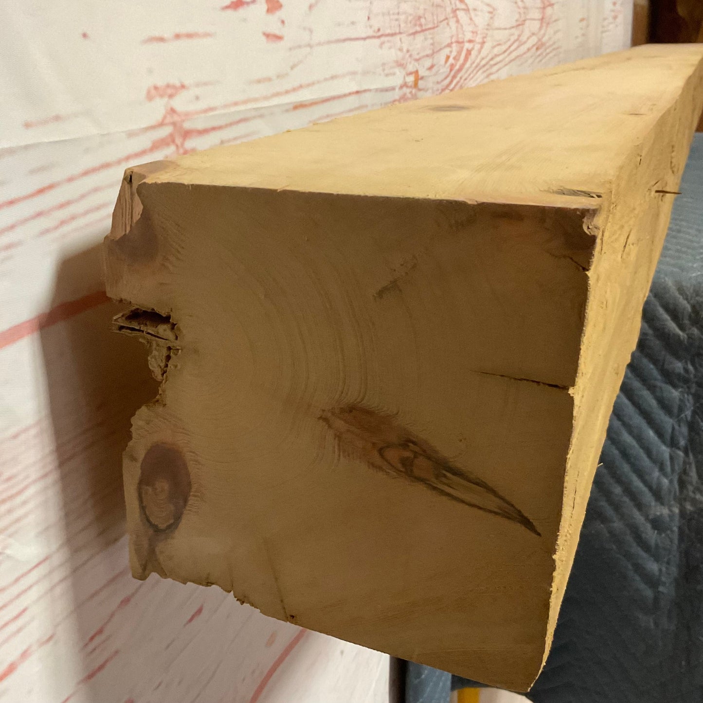 Reclaimed Pine Mantel RM-15