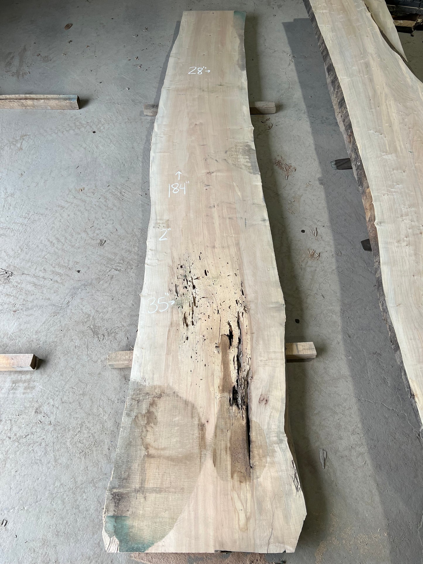 Live Edge Maple Sku#24999S-75