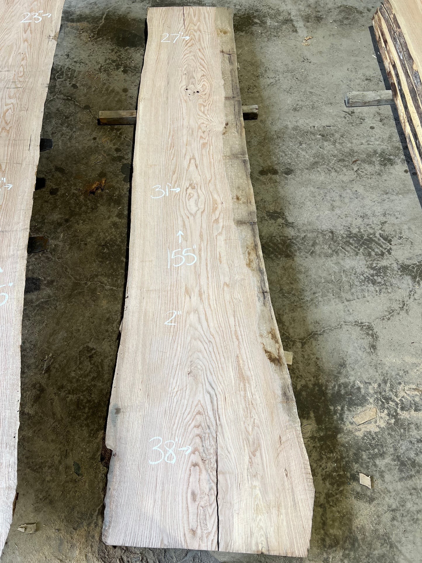 Live Edge Red Oak Sku# 25023S-62