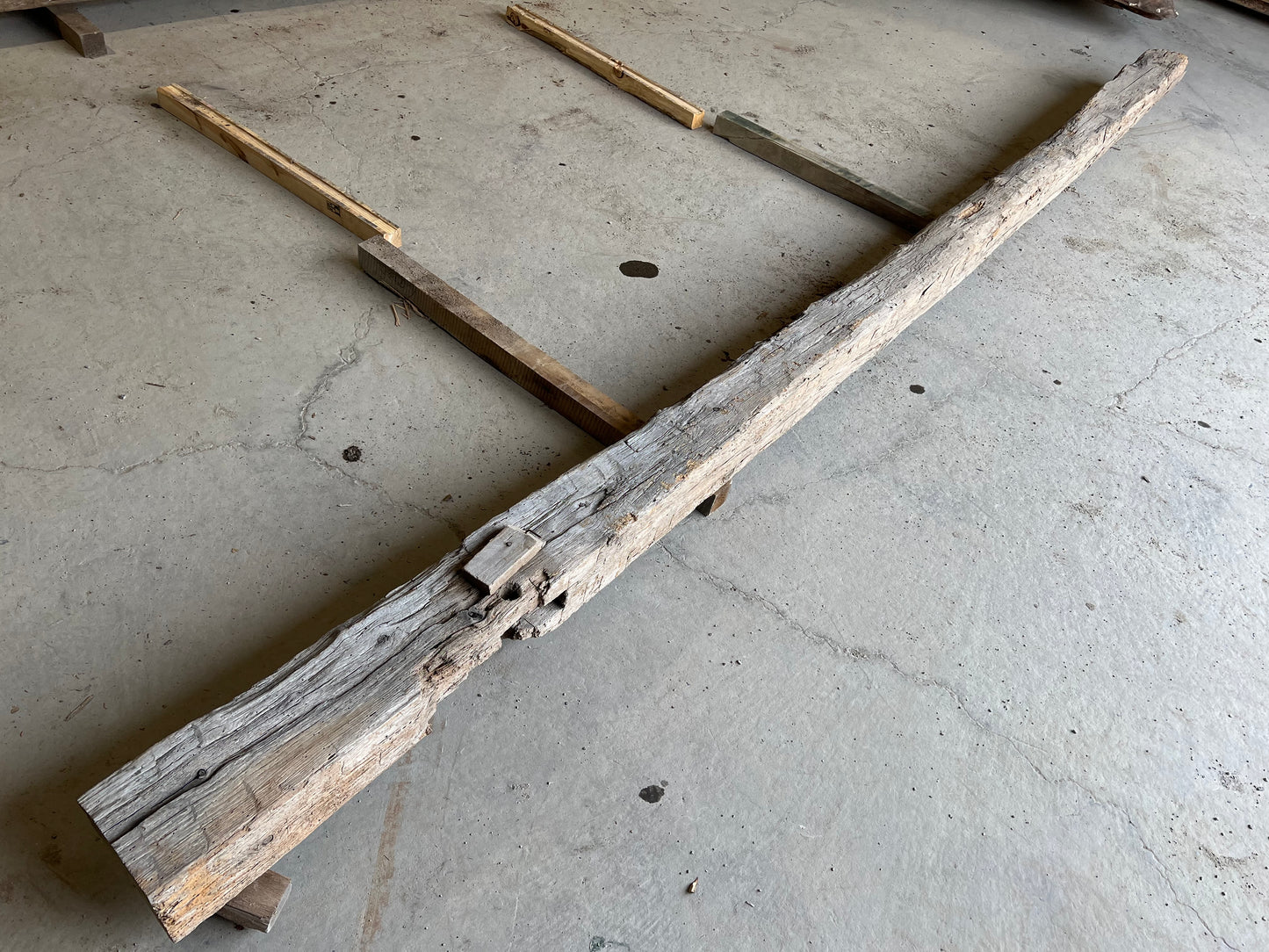 6x6x15’ Reclaimed Mantle RM-34