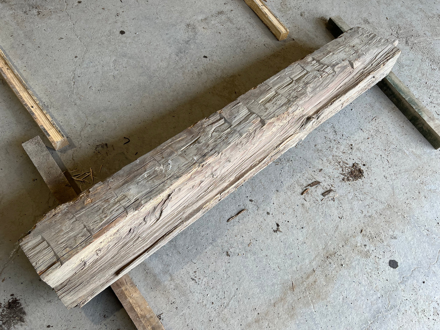6x11x6’ Reclaimed Mantle RM-38
