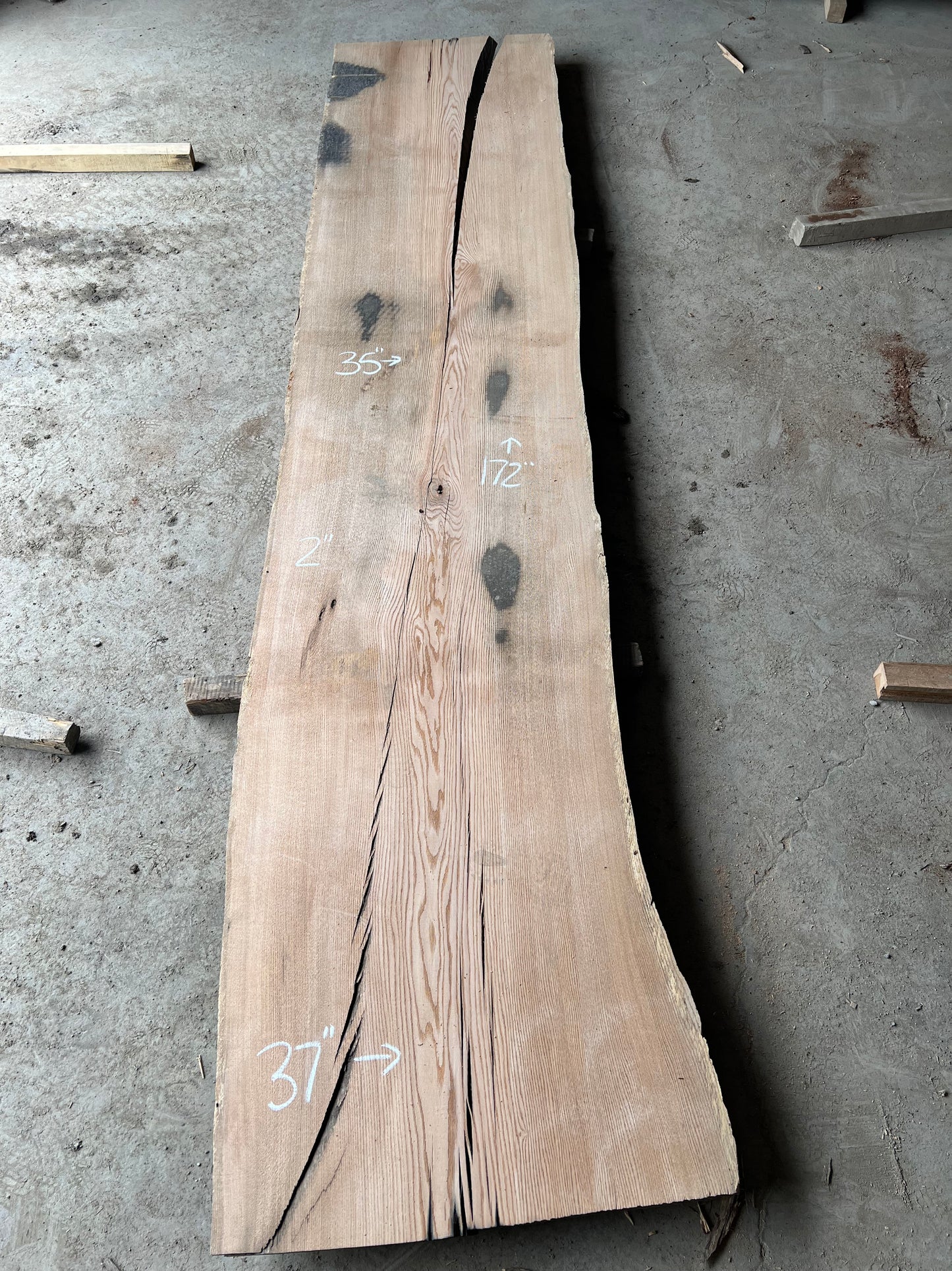 Live Edge Red Oak Sku# 25762S-82