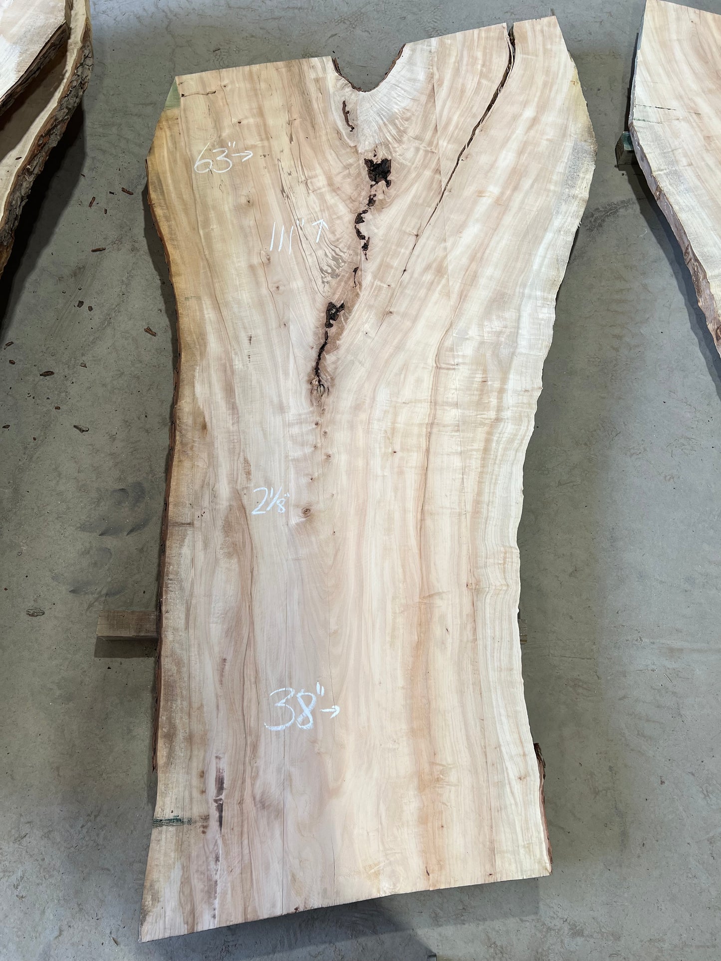 Live Edge Maple Sku# 25997S-81