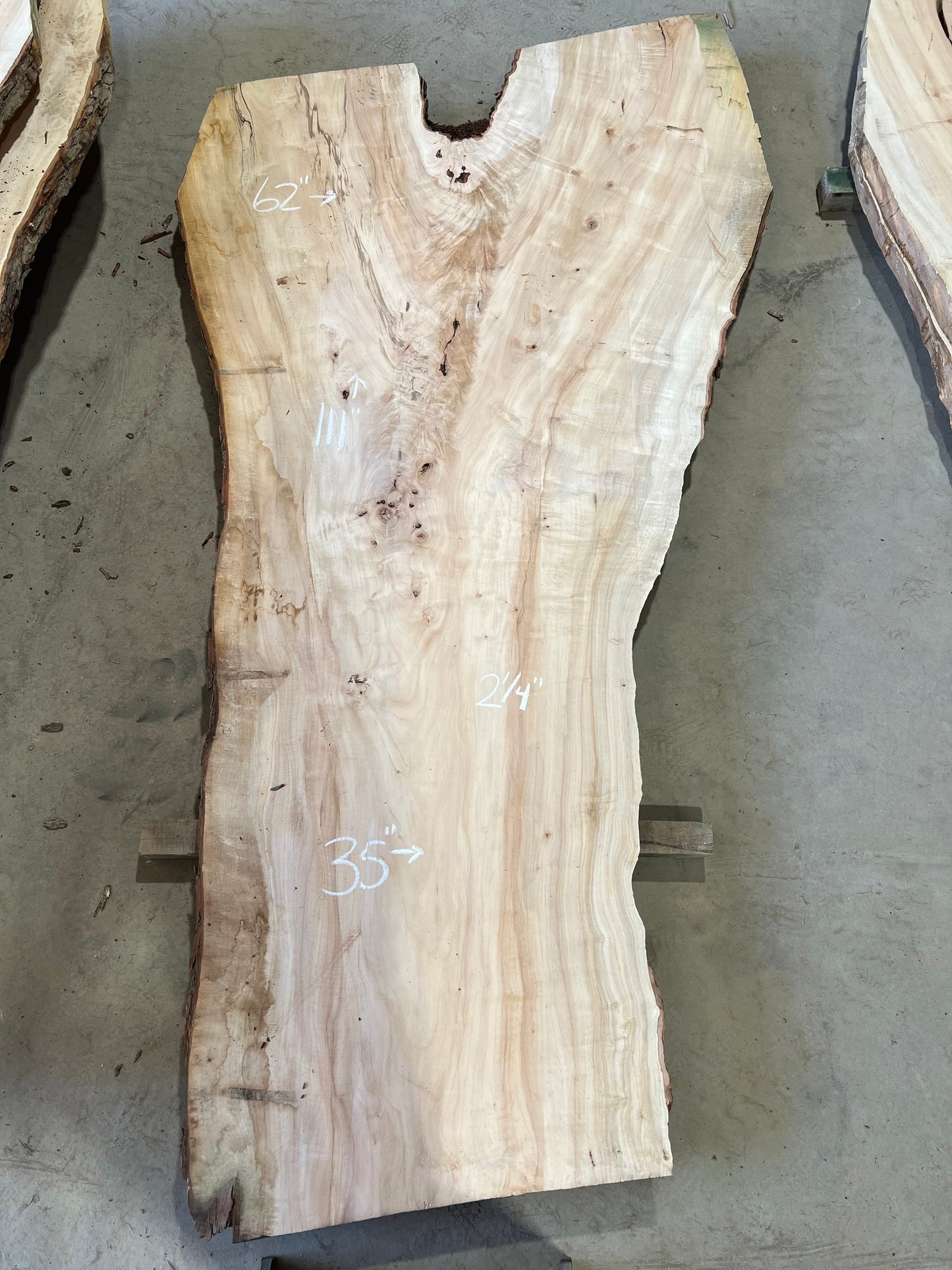 Live Edge Maple Sku# 25998S-75