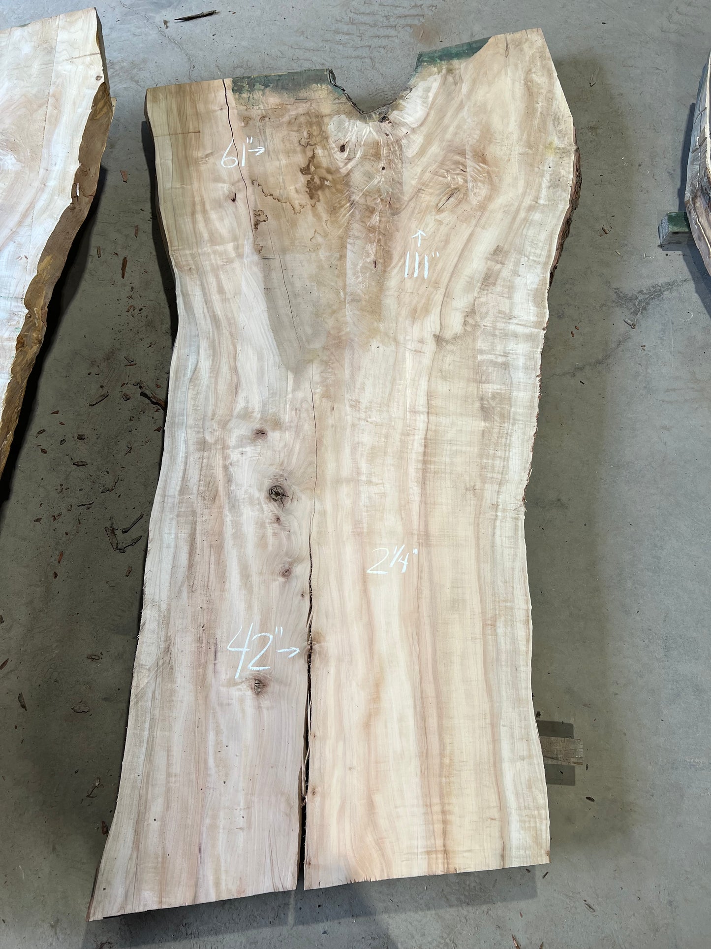 Live Edge Maple Sku# 26001S-88