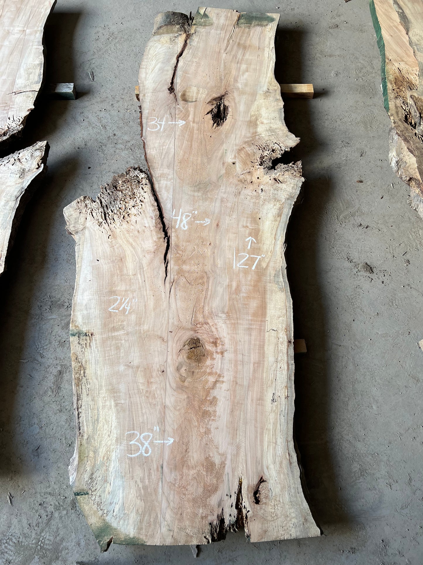 Live Edge Maple Sku# 26047S-71