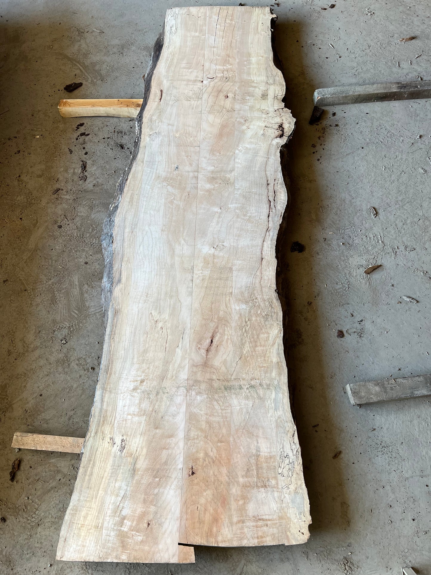 Live Edge Maple Sku# 26054S-65