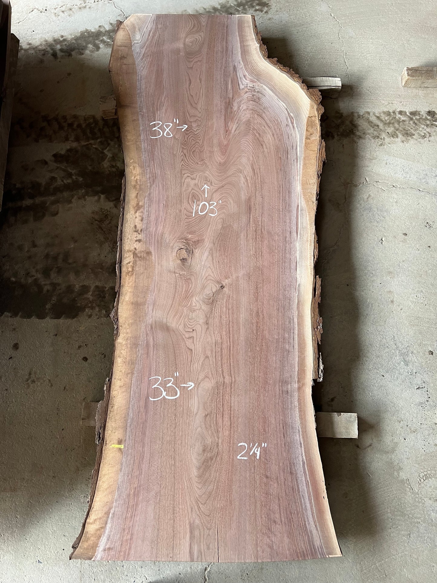 Live Edge Walnut Sku# 26125S-64