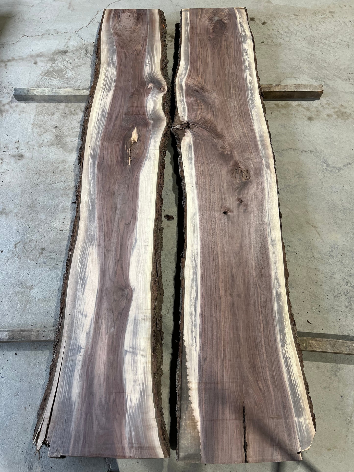 Live Edge Walnut Set Sku# 26133S-105