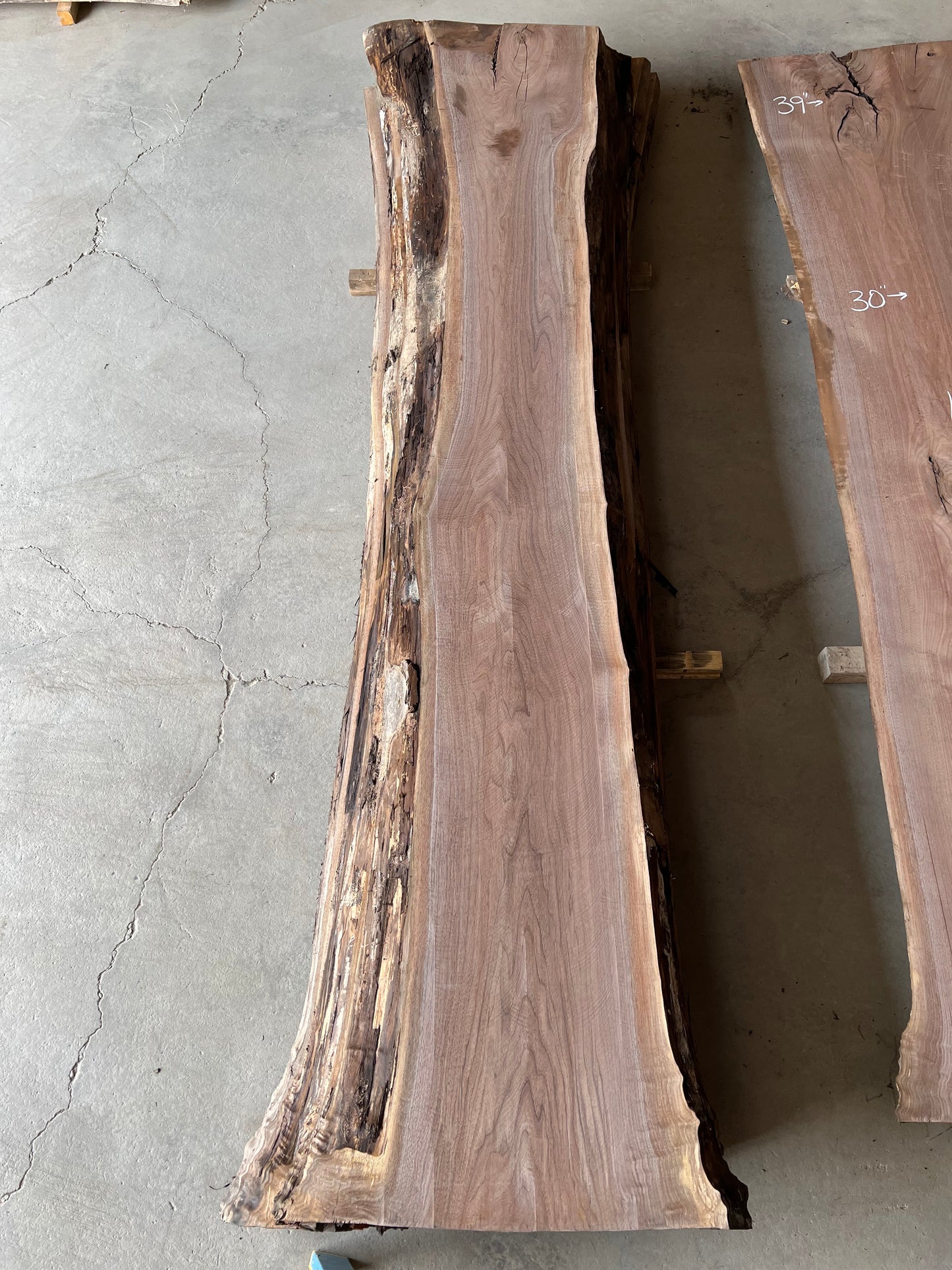 Live Edge Walnut Sku# 26247S-65
