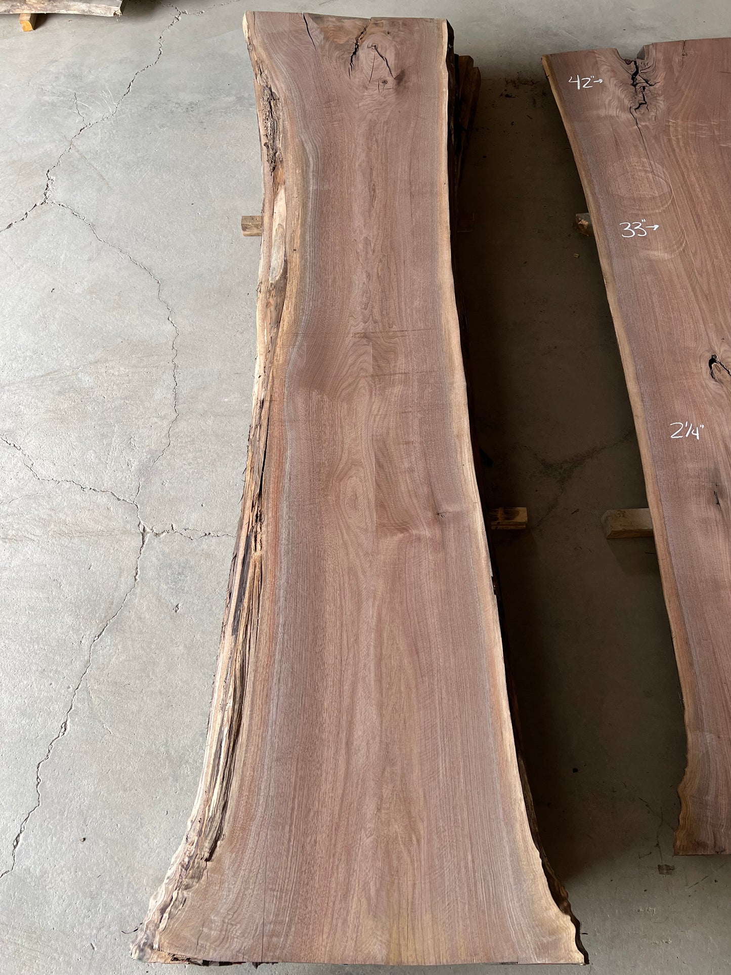 Live Edge Walnut Sku# 26248S-89