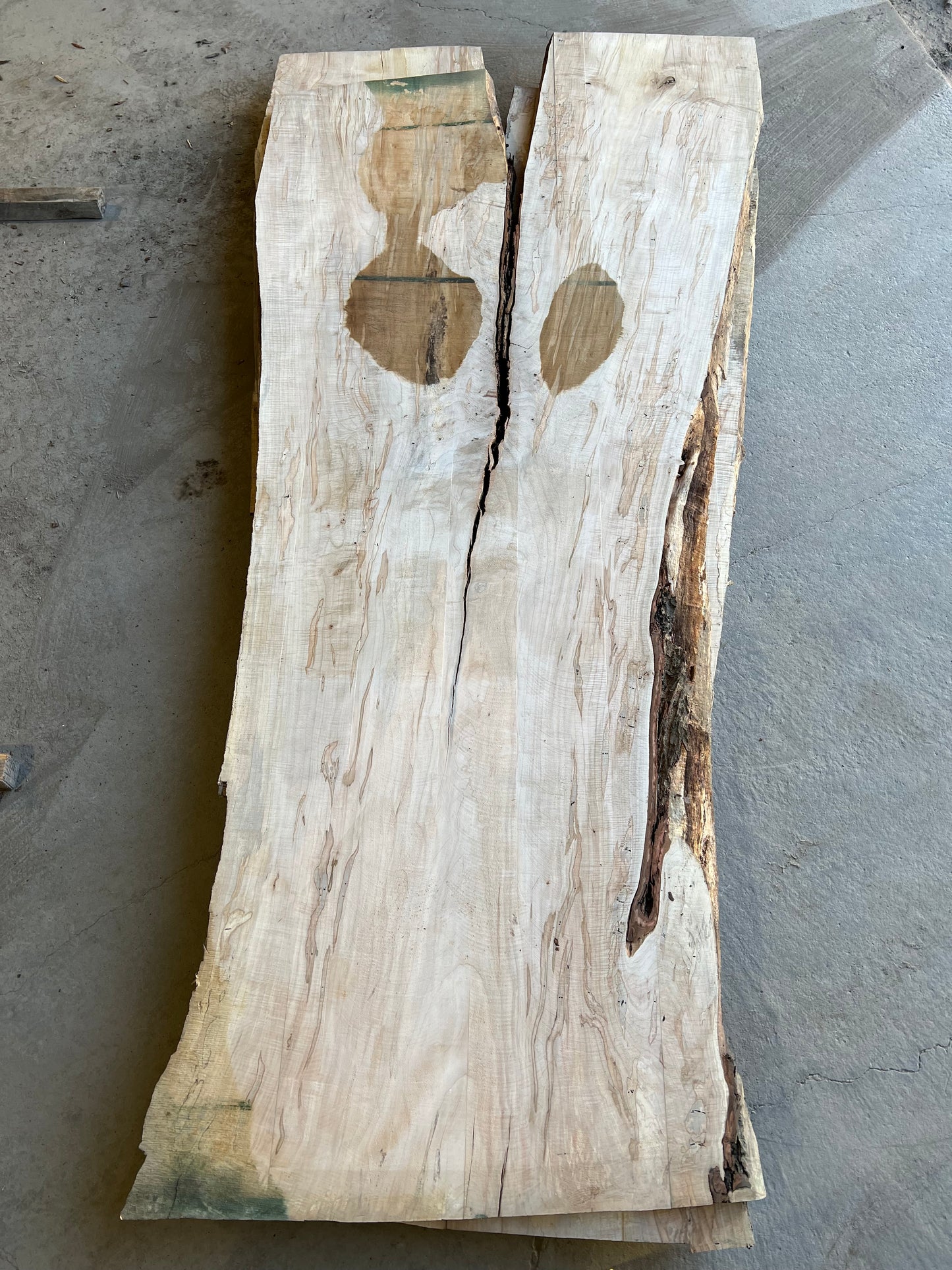 Live Edge Curly Maple Sku# 26473S-105