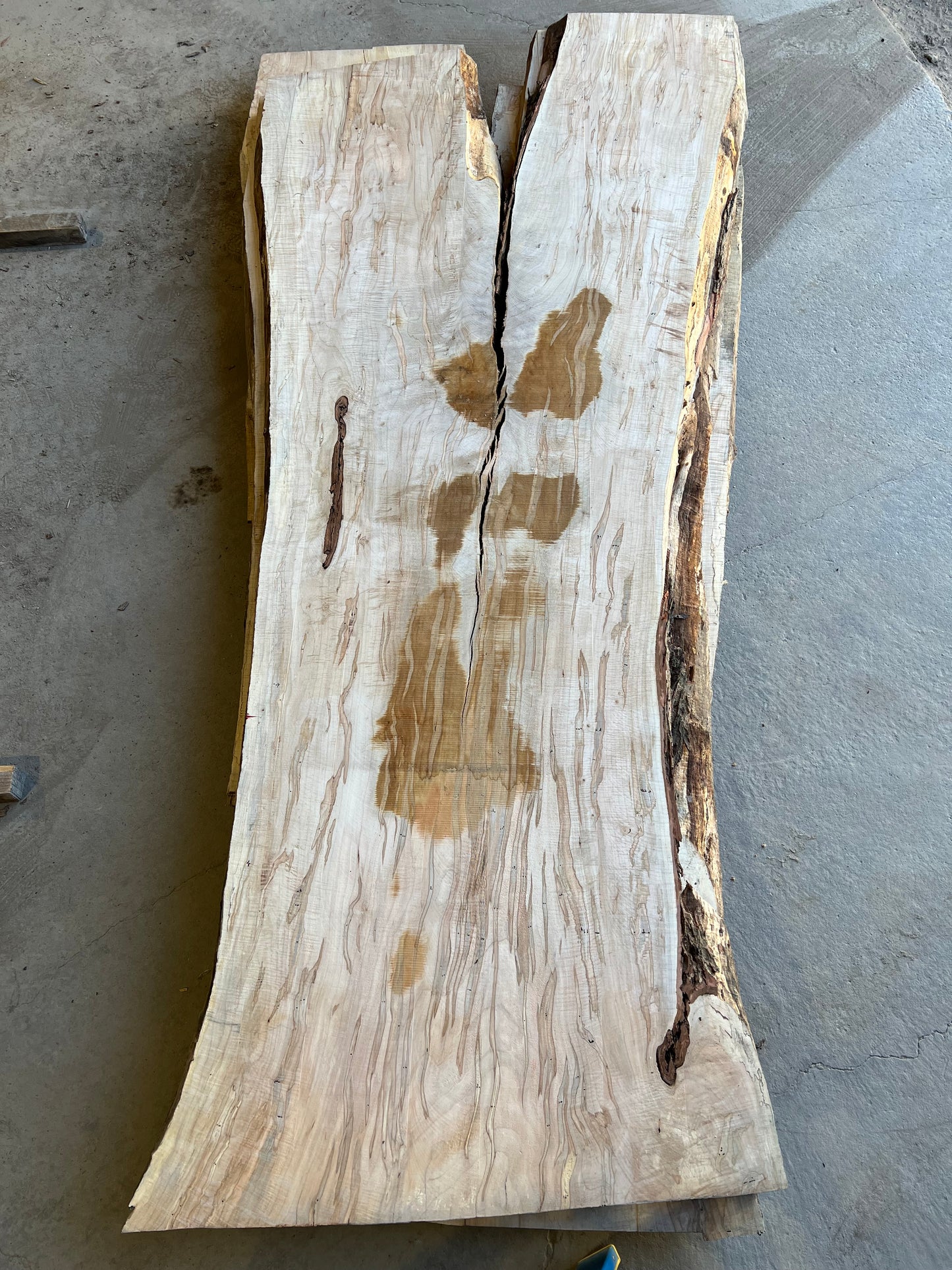 Live Edge Curly Maple Sku# 26474S-96